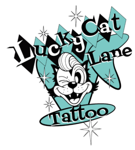 Lucky Cat Lane Tattoo